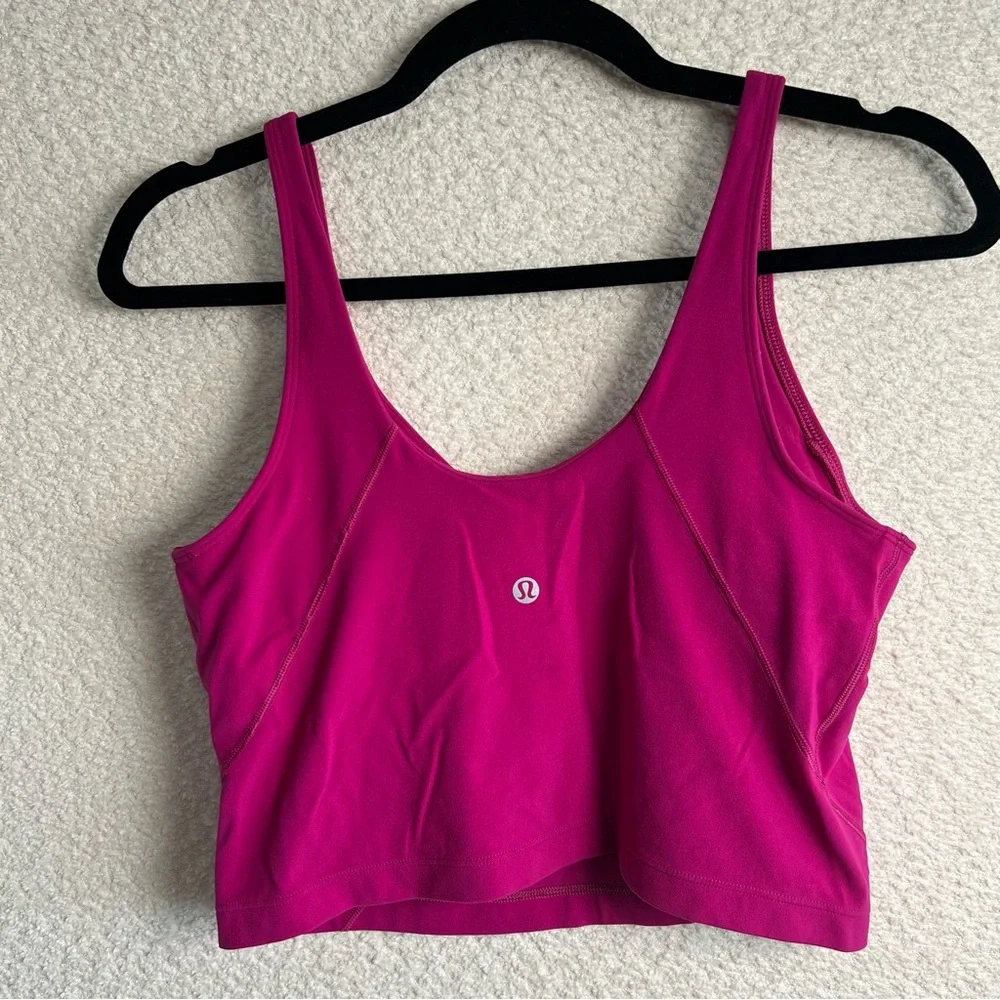 Lululemon Women’s Align‎ Tank Ripened Raspberry Bright Pink  Purple Size 10